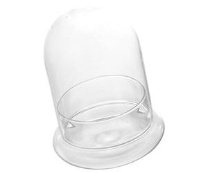 COHEALI Terrarium en Verre Écologique Grand Format avec Cloche Perforée, Contenant Paysager Transparent pour Micro-Paysage, Bouteille Vide Solide pour DIY Plantes de Bureau et Décoration
