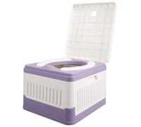 COHEALI Toilettes de Camping Design Pliable Facile à Ranger Pliables Portables en PP et PVC pour Adultes et Garçon et Filles pour Activités de Plein Air et Camping