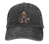 Coheed and Cambria Cap Adult Adjustable Jogging Fashion Washed Denim Hat for Outdoor