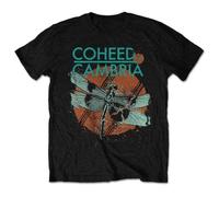 Coheed & Cambria - T-Shirt # L Black Unisex # Dragonfly [Import]