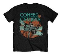 Coheed & Cambria - T-Shirt # L Black Unisex # Dragonfly [Import]