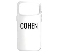 Cohen Coque pour iPhone 17 Pro Max
