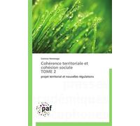 Cohérence territoriale et cohésion sociale - HOMMAGE-C - P.academiques Francophones - broché - Essai