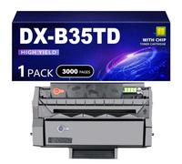 Coheritrix Cartouche de Toner Compatible DX-B35TD avec Puce de Remplacement pour imprimantes pour Sharp DX-B352P, Impression Haute définition