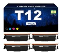 Coheritrix Cartouche de Toner T12, Cartouche d'encre | Compatible imprimantes pour Canon imageCLASS X LBP1333C MF1333C i-SENSYS X C1333i C1333iF C1333P,Black-1 pack