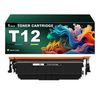 Coheritrix Cartouche de Toner T12 Haute capacité | Compatible imprimantes pour Canon imageCLASS X LBP1333C MF1333C i-SENSYS X C1333i C1333P C1333iF,Black-1 pack