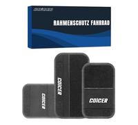 COICER Protection de Cadre de Vélo pour Transport 3 Pièces, Protection de Transport Adaptée aux Porteurs de Thule,Accessoires de Porteur de Velo Électrique M L XL