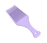 Coie À Cheveux Salon Pour La Texture Bouclée Professionnelle De Coiffure Large Dent Pour Une Manifestation Douce De Poignée Ergonomique