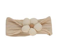 Coiffe à la mode pour petites filles, bandeau à fleurs à 5 pétales, couvre-chef décoratif tridimensionnel, coiffure pour bébé, enveloppe de tête douce