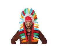 ATOSA coiffe indien avec plus multicolore