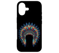 Coiffe à Plumes pour la Culture amérindienne autochtone Coque pour iPhone 17
