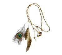 Coiffe Américaine Plumes Bandeaux Indiens Coiffe Plumes Coiffe Coiffe Hippie Bijoux Plumes Bandeau Set