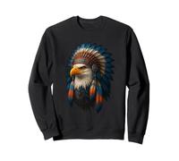 Coiffe amérindienne Aigle Nation Navajo Sweatshirt
