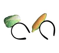 Coiffe amusante en forme de nourriture avec cuisses de poulet, crème glacée, accessoire de cheveux doux et élastique pour femmes, hommes, enfants, fête, costume, fête, fête sur le thème de la