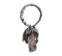 Coiffe antidérapante pour femme - Motif peigne à dents - Décoration florale - Couleur tendance - Coiffe avec peigne à dents