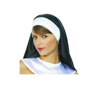 Coiffe Bonne Soeur - Noir - Taille Unique