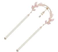 Coiffe Chinoise Vintage Long Pompon, Alliage, 1 Pièce | Hanfu et Voile Nuptial, Style Classique Sobre, Photo Ancienne, Mariage, Scène Festive