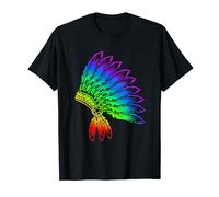 Coiffe colorée - Art traditionnel indien T-Shirt