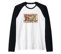 Coiffe de Frise mésoaméricaine/Guerriers Anciens Manche Raglan