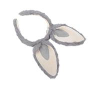 Coiffe de Lapin en Peluche, Oreilles 3d, Légère, pour Fête | Surface Courte et Douce, Effet Mignon, sans Tirer les Cheveux, pour Pâques et Réception Costumée