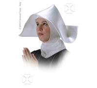 Coiffe de nonne - CARNIVAL TOYS - Coiffe de nonne - Blanc - Adulte - Intérieur