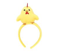 Coiffe de poulet en peluche de dessin animé, accessoires de jeu de rôle adaptés événements à thème et réunions de famille, accessoire pour cheveux de poulet de bébé