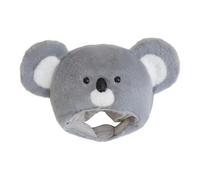 Coiffe d'Halloween en fourrure pour jeu de rôle - Chapeau en peluche - Thème koala - Accessoire d'hiver fantaisie