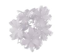 Coiffe élégante de chapellerie de mariée à la mode pour fête de mariage et défilés de mode