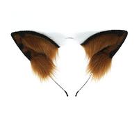 Coiffe faite à la main avec oreilles de chien de berger - Accessoire de décoration pour photo et cosplay