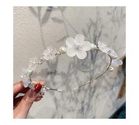 Coiffe Fée Imitation Perle Épingle À Cheveux Cerceau De Cheveux Femelle Sauvage Super Douce Fée Bandeau Extérieur Commençant Par La Coiffe