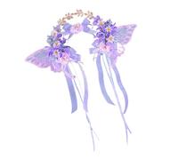 Coiffe florale avec design portable, accessoire de mode pour un port confortable lors d'un mariage et d'une séance photo