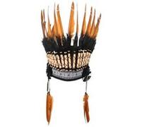 coiffe indienne luxe - chaks 11250 Marron G