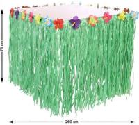 Coiffe indienne plumes hawaïennes (275 x 275 cm)