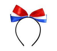 Coiffe Jour de l'indépendance Couvre-chef pour drapeaux patriotiques pour marché du 4 juillet Bandeau Bandeau patriotique Accessoires pour cheveux filles