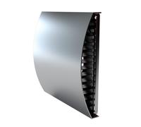 Coiffe murale EH 14 Inox 150 mm Vents