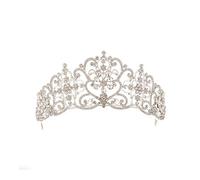Coiffe or rose cristal diadèmes de mariée fleurs strass concours de beauté bal couronnes mariée bandeau mariage bijoux de cheveux accessoires