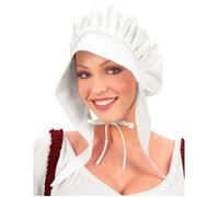 Coiffe paysanne - WIDMANN - Accessoire de déguisement - Blanc