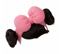 Coiffe pour bébé - Perruque pour bébé - Bandeau avec nœud - Frange - Accessoire pour cheveux