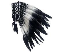 Coiffe sympathique à plumes pour cosplay, festivals, fêtes d'Halloween et mariages à thème