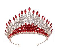Coiffes pour femmes, bijoux de cheveux Tiaras de la couronne pour femmes couvre-marins verts dames exquise fête de la couronne de la couronne