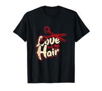 Coiffeur Barber Love is in The Hair Citation Hairstylist T-Shirt