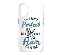 Coiffeur Barbier Life Isn't Perfect But Your Hair Can Be Coque pour iPhone 17