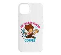 Coiffeur Coiffeur Cosmétologue Café Salon Humour Coque pour iPhone 14 Plus