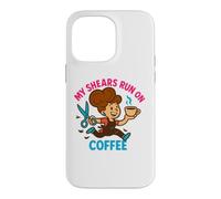 Coiffeur Coiffeur Cosmétologue Café Salon Humour Coque pour iPhone 14 Pro Max
