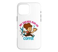 Coiffeur Coiffeur Cosmétologue Café Salon Humour Coque pour iPhone 16 Pro Max