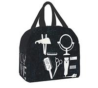 Coiffeur Coiffeur Love for Her Hair Stylist Bavoir Lunch Box Réutilisable Étanche Isotherme Lunch Box Lunch Box pour Femmes Filles École Travail En Plein Air Pique-Nique Plage Voyage