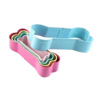 Coiffeur de biscuits aux os - Catters d'os de chien, moule à biscuits en forme d'os de chien | Acier inoxydable avec un gâteau fondant à la cuisson à l'environnement rouge, des artisans de cuisson