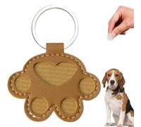 Coiffeur de poils pour animaux de poils de trousse - porte-clés en cuir de chat sauf pour chat-pat à la mode, cadeau à la mode pour une fille sa sœur amie épouse collègue adolescente des femmes membre