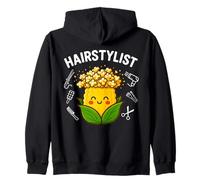 Coiffeur drôle Mignon maïs Popcorn Coiffeur barbier Humour Sweat à Capuche