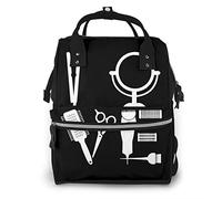 Coiffeur Hairstylist Love for Her HairDiaper Sac à dos multifonction Maman Papa Sac de soins de bébé Sac d'allaitement Poche